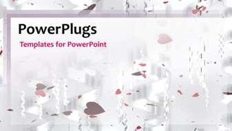 PowerPoint Template - Hearts background